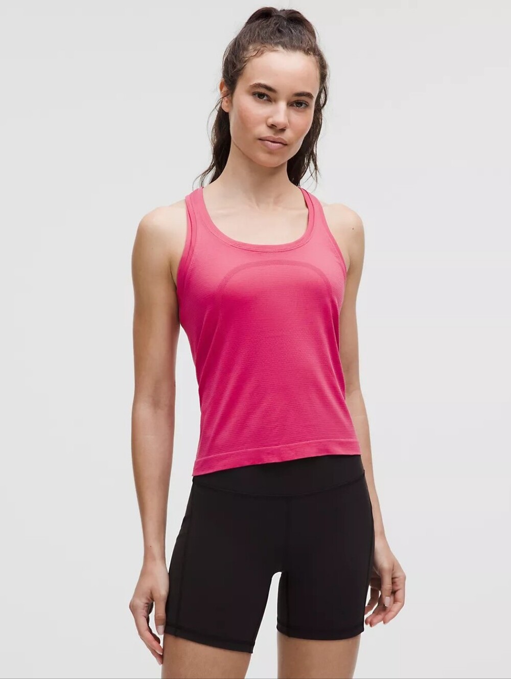 Swiftly Tech Racerback Tank Top 2.0 *Waist Length - Raspberry Coulis - Size 6